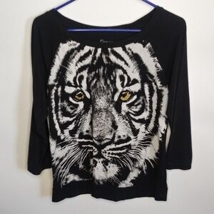 Freeze tiger long sleeve shirt size L 11-13